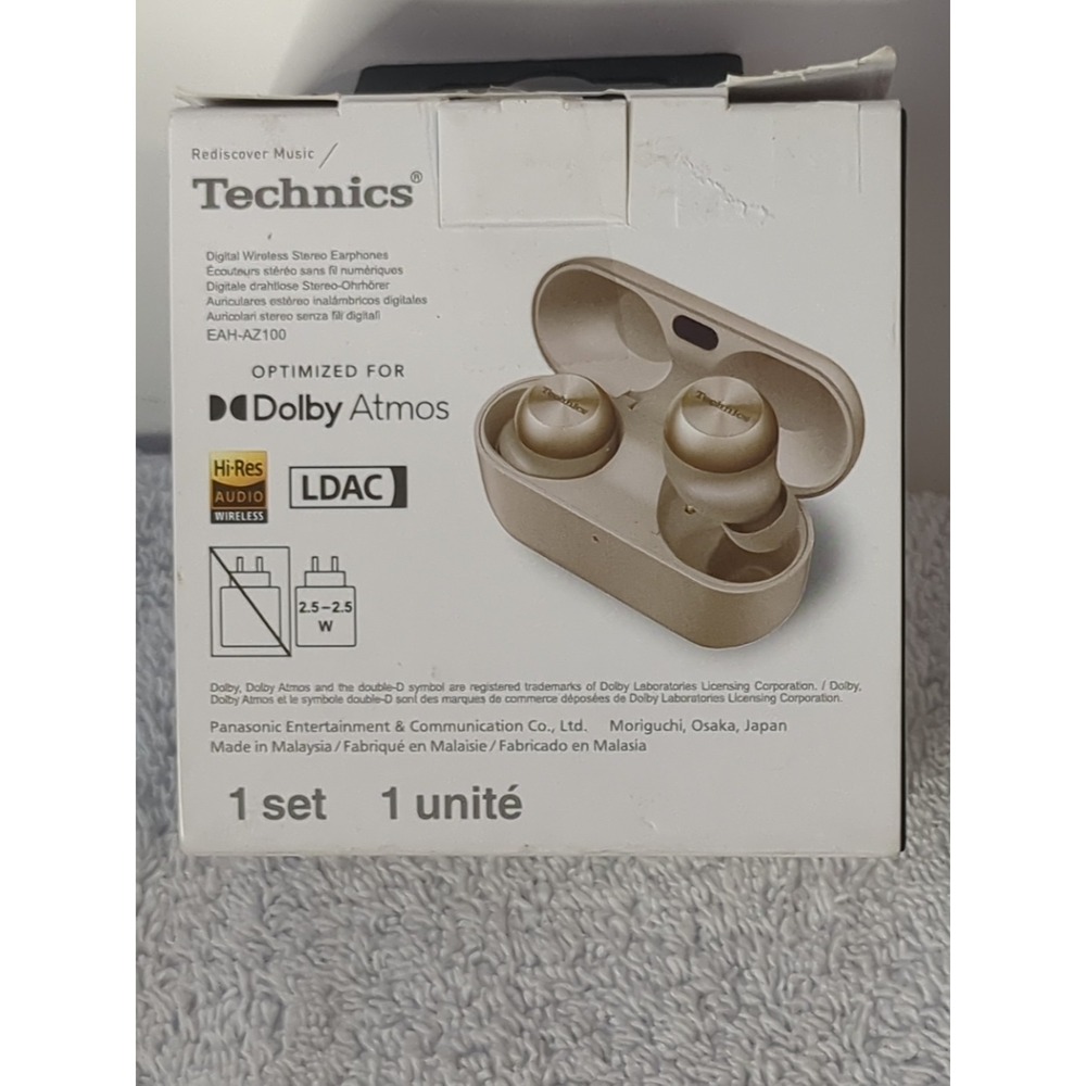 Technics Reference Class Hi-Fi Wireless Ear Buds, Dolby Atmos with Head Tracking